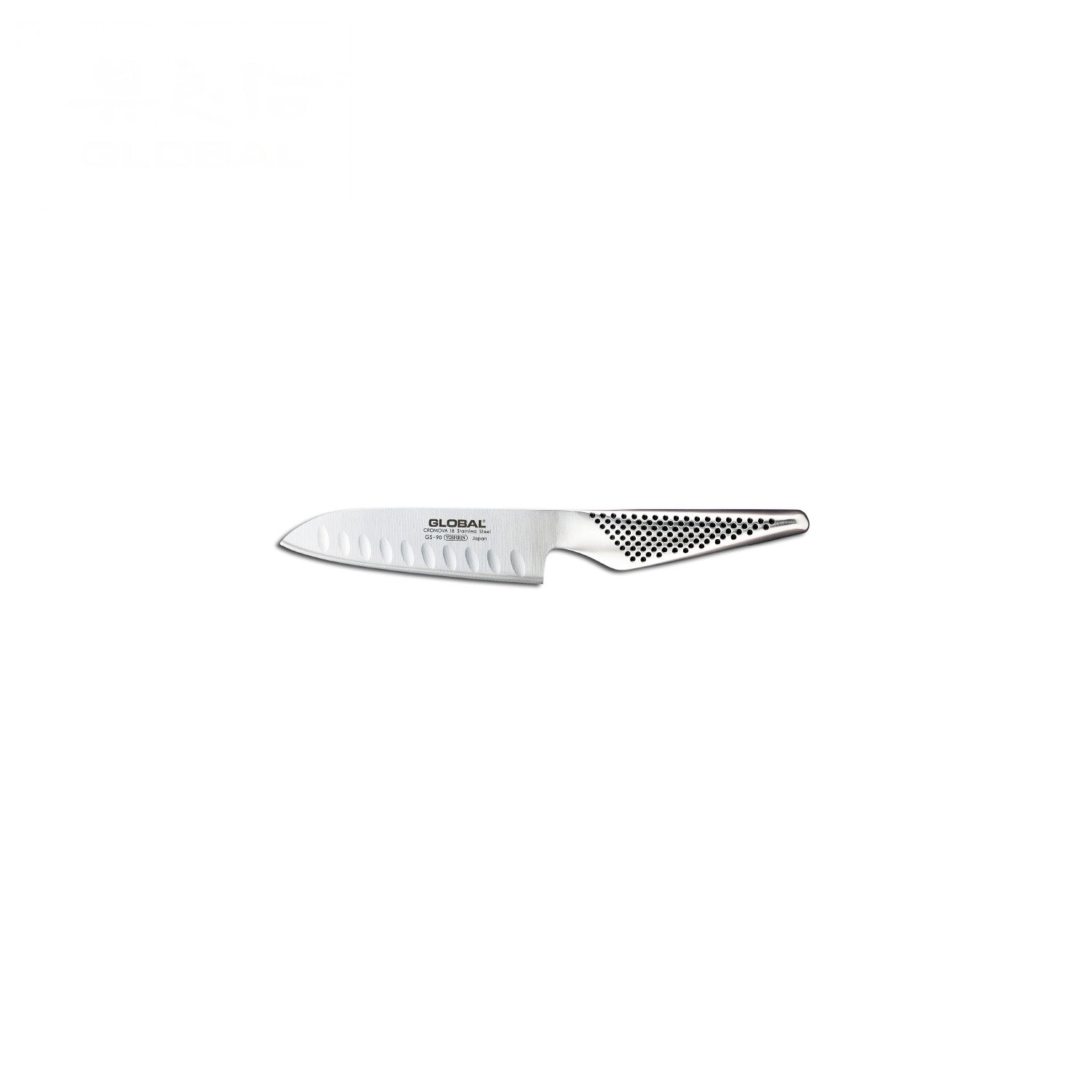 GS-90 13cm Fluted Santoku Knife