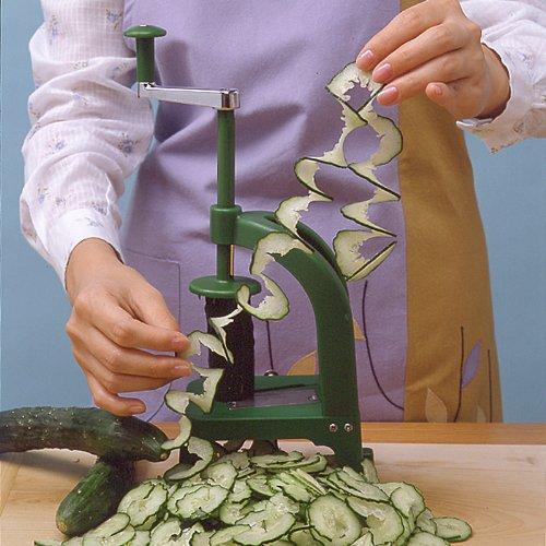 Benriner BN-8 Vertical Vegetable Turning Slicer, Green