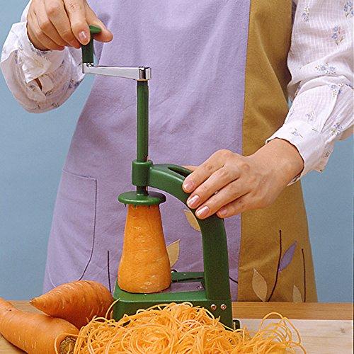 Benriner BN-8 Vertical Vegetable Turning Slicer, Green