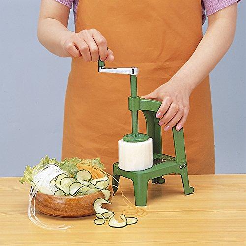 Benriner BN-8 Vertical Vegetable Turning Slicer, Green